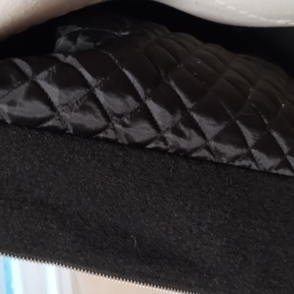 Topman wool blend black bomber jacket w pockets Sz S - Picture 13 of 17